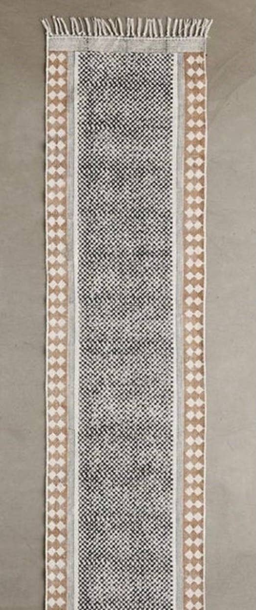 Checkerboard Runner Rug