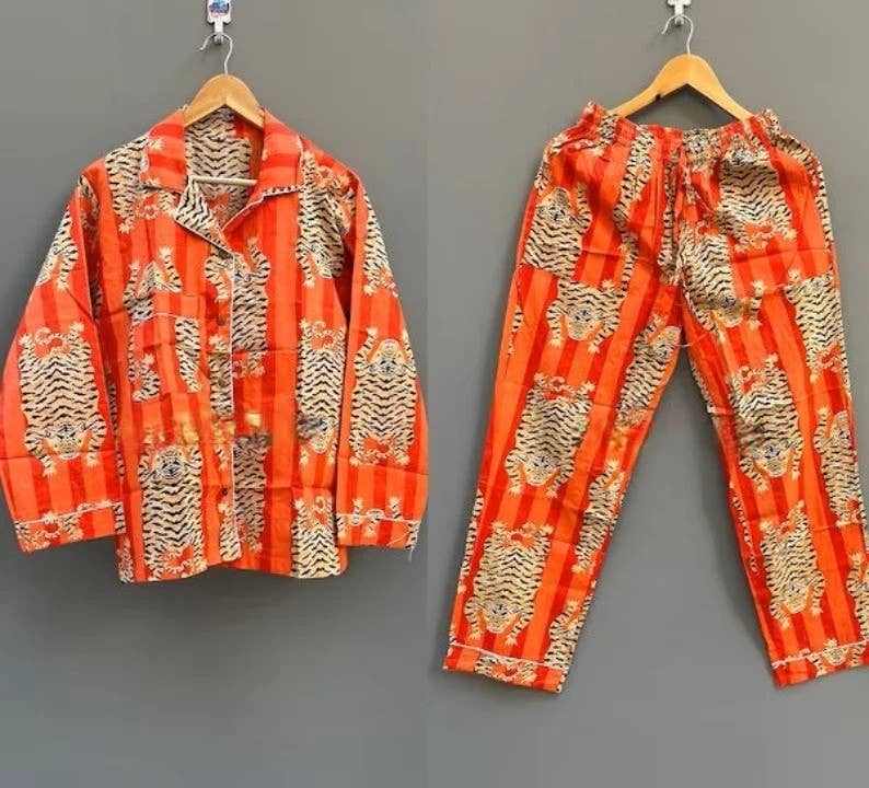 Tiger Print Pyjama's