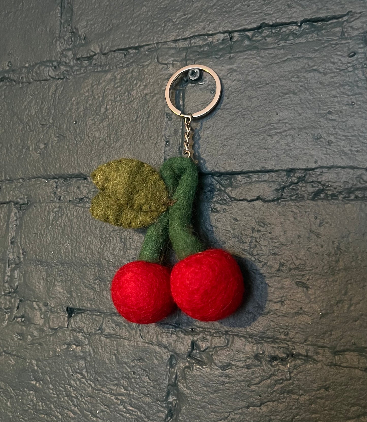 Cherry Bag Charm