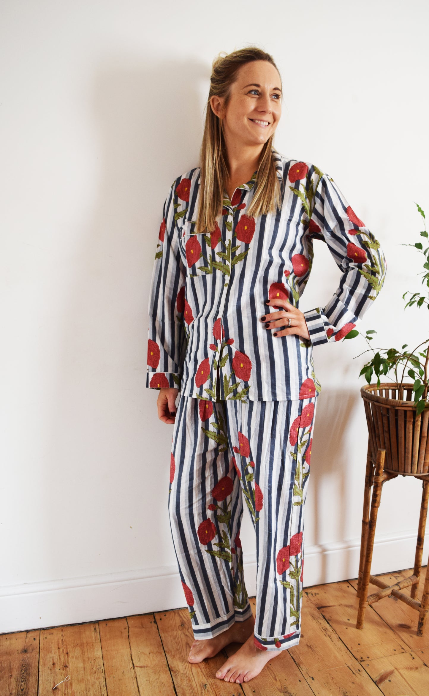 Blue Striped Pyjama's