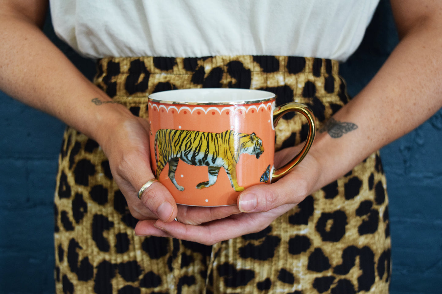 Tiger Peach Mug