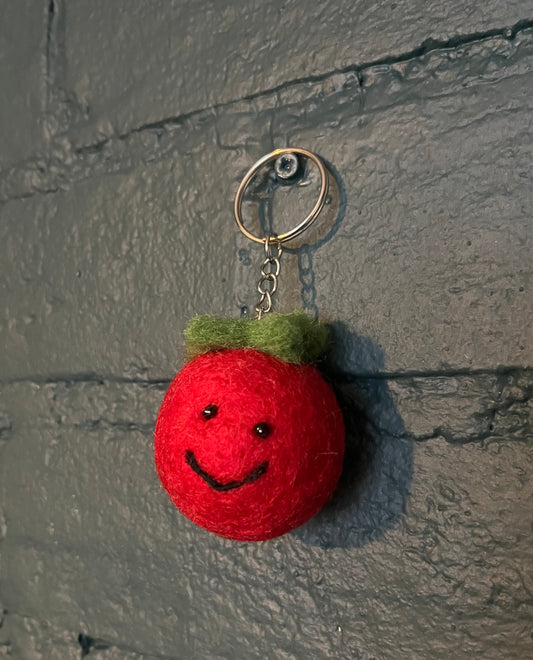 Tomato Bag Charm